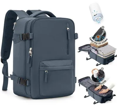 Produktbild von Vakuumreisetasche mit Vakuumsystem für Reisen, Wasserdicht, Damen Handgepäck