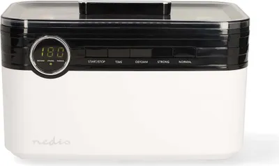 Zdjęcie produktu dla Ultradźwiękowy środek do czyszczenia biżuterii | Zasilanie sieciowe | 220 - 240 V AC 50/60 Hz | Euro / Typ C (CEE 7/16) | Biały | Plastikowy