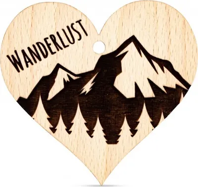 Produktbild von Anhänger Wanderlust