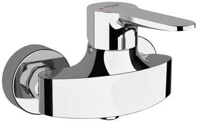 Produktbild von Bruckner SIEGER Wand-Duscharmatur, Abstand 100mm, Chrom