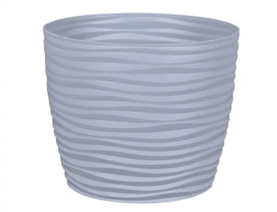 Obrázek produktu pro Nohel Garden Obal na květník SAHARA PETIT plastový matný d27x22cm