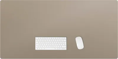 Produktbild von Farbe Braun – Schreibtischunterlage – Rutschfeste Tischunterlage – Schreibtischmatte für Büro & Zuhause – Schreibunterlage – Mauspad – Tischmatte – 120 x 60 cm