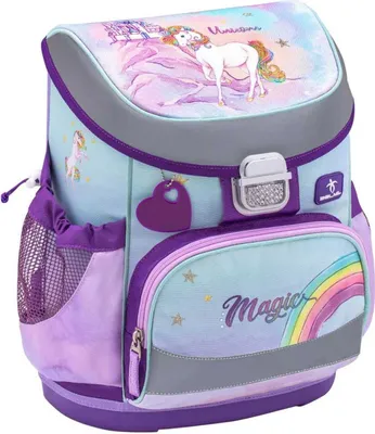 Produktbild von Ergonomischer Rucksack „Rainbow Unicorn Magic“.