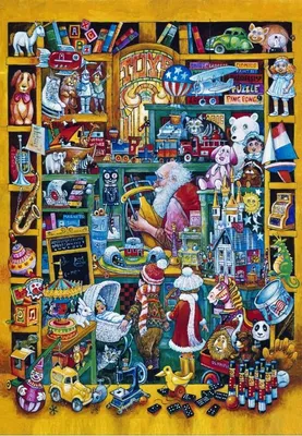 Image de Grafika Puzzle Toyman 1000 pièces en carton coloré Puzzle amusant