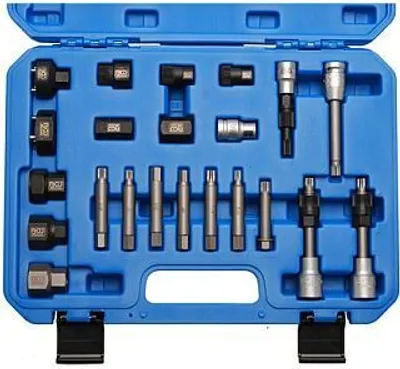 Produktbild von BGS 4247 Lichtmaschinen Bit- und Steckschlüssel-Set, 22-tlg.