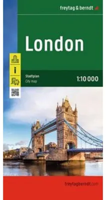 Image de Londres, carte de la ville 1:10 000, freytag & berndt