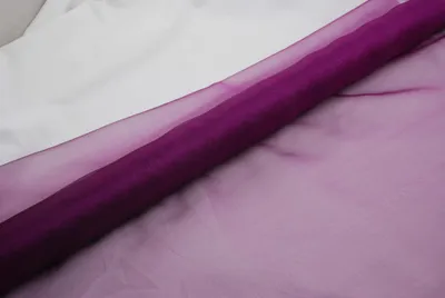 Produktbild von Organza lila 70 cm x 10 m 2-Ton - Tischdeko - Dekoration für Feiern