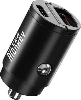 Obrázek produktu pro Autonabíječka do zásuvky zapalovače cigaret 30W 1x USB-C PD 1x USB-A QC černá