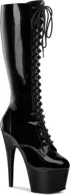 Produktbild von ADORE-2023 Damen Boots von Pleaser, Schwarz Lack , EU 44, US 14