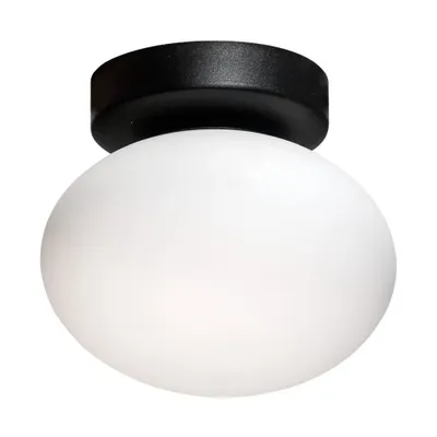 Zdjęcie produktu dla Lampa sufitowa OMI biało-czarna 1xG9x5W szkło wym:12x15x15cm IP20 Zuma Line
