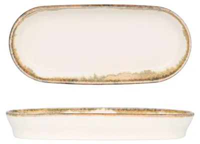 Obrázek produktu pro Servírovací miska Kütahya Porselen – Fluer Amber – porcelán – 18 x 9 cm (125 ml)