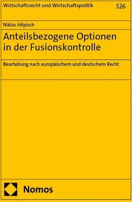 Obrázek produktu pro Anteilsbezogene Optionen in der Fusionskontrolle