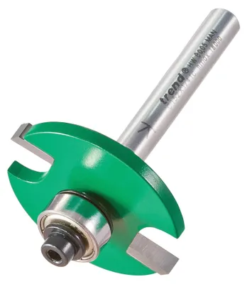 Obrázek produktu pro Fréza Trend CraftPro pro drážkování, s kuželovým zahrotením, průměr stopky 1/4 palce, délka řezné hrany 3,2 mm