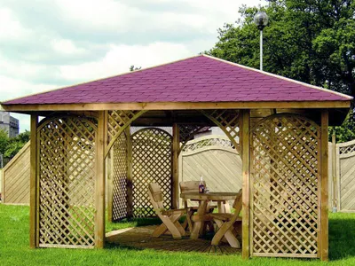 Produktbild von Pavillon Dulcamara - Abmessungen: 392 x 392 cm (L x B)