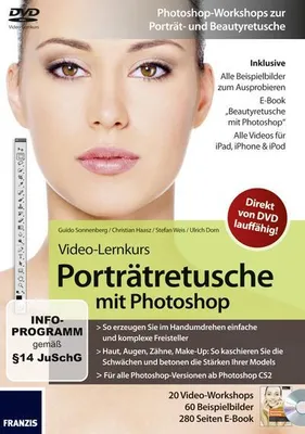 Produktbild von Video-Lernkurs Porträtretusche mit Photoshop