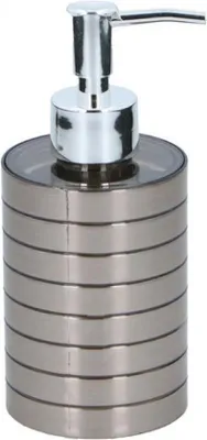 Image de distributeur de savon 300 ml acier inoxydable argenté