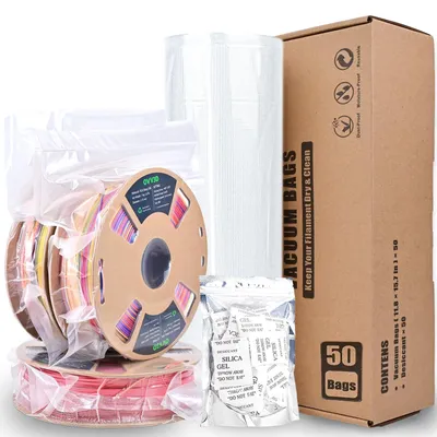 50 Vakuumbeutel 40x30cm für Filament + 50 Trockenbeutel