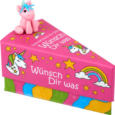 Produktbild von HERGO Geschenkschachtel Tortenstück "Kindergeburtstag"