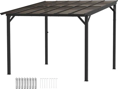 Obrázek produktu pro Pergola – Krytá terasa – Zastřešení terasy – Zahradní altán – Venkovní prostor – Voděodolná střecha