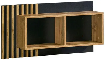 Produktbild von Wandregal Lamia Wandboard 90x21x46cm Wotan Eiche schwarz