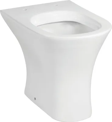 Produktbild von sanicomfort Stand-WC REKIA, Tiefspüler, mit Spülrand, Abgang waagrecht, Sanitärkeramik, weiß, ohne WC-Sitz
