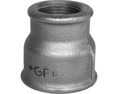 Productafbeelding van Georg Fischer mof, verkleind, figuur 240, 2" x 6/4", verzinkt, 1 stuk.