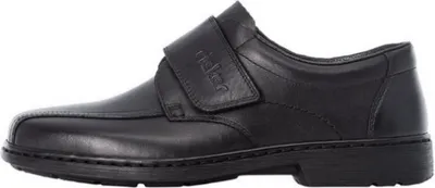 Produktbild von Rieker Herren Slipper Echtleder schwarz, Herren:42 EU