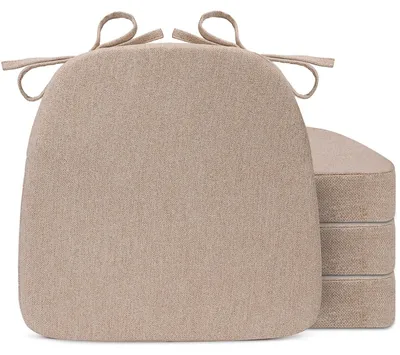 Image de Coussins de siège en forme de D - Housse lavable et sangles - Couleur kaki