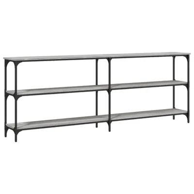 Produktbild von Konsolentisch Grau Sonoma 200x29x75 cm Holzwerkstoff