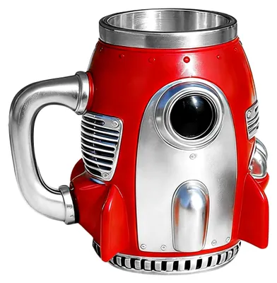 Produktbild von Becher für Männer - Edelstahl Innenbecher, isolierte Kaffeetasse für Technikliebhaber und als Geschenk