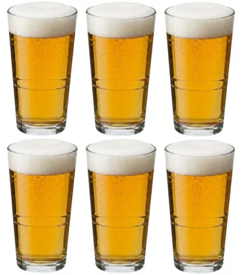 Obrázek produktu pro Sada sklenic na pivo Cookinglife "Vaasje", objem 340 ml, 6 kusů