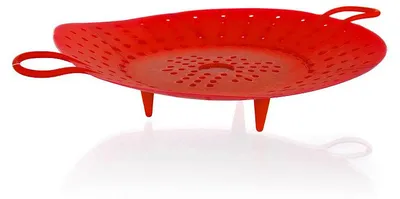 Produktbild von Silikonsieb 29,5 x 21,5 x 5 cm Culinaria - Rot