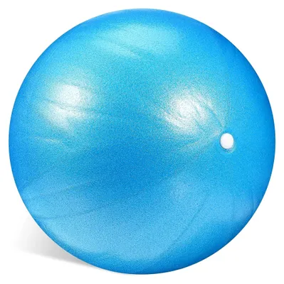 Produktbild von Kleiner Gymnastikball aus PVC für Pilates und Stabilitätstraining in Blau