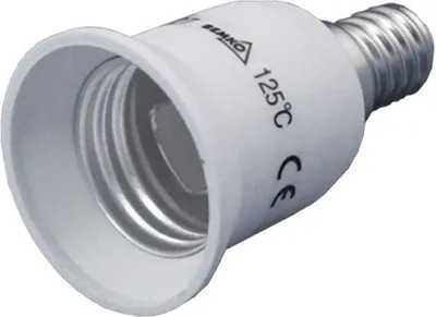 Produktbild von Sockeladapter für Leuchtmittel Adapter E27 E14 GU10  jede Kombination  E14 - E27