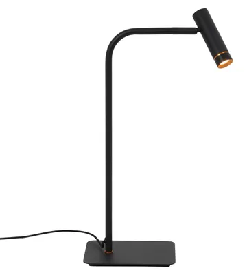 Obrázok produktu pre Stolná lampa - čierna - Lumo - kov - stolová lampa - LED - 4606ZW - Mexlite