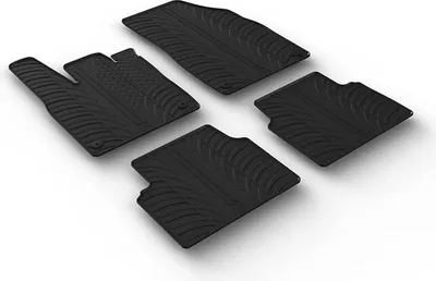 Produktbild von Gledring Fußmatten Set Gummi für VW ID.3 (E11) Vorne+Hinten