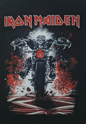 Obrázok produktu pre Tričko Iron Maiden s motorkárom Eddiem
