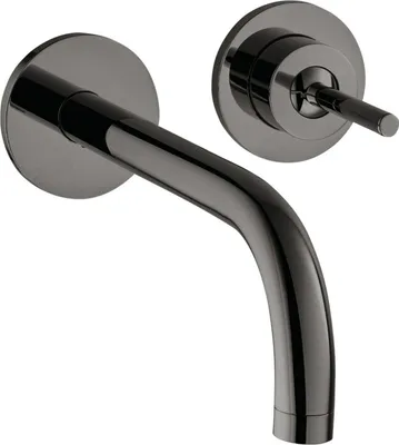 Immagine prodotto di hansgrohe AXOR Uno mitigeur monocommande de lavabo encastré, rosettes pour montage mural, saillie 165mm, 38113330, 38113330