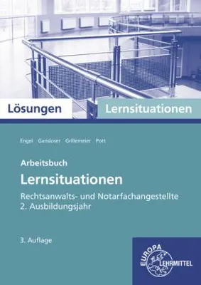 Produktbild von Lösungen zu 72085 Lernsituationen ReNo, 2. Ausbildungsjahr