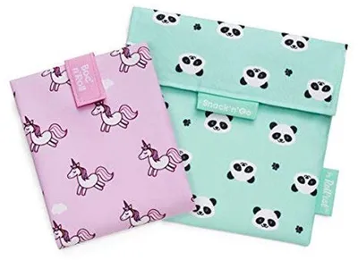 Produktbild von Wiederverwendbare Lunchbox-Set, 2-teilig, BPA-frei, ökologisch