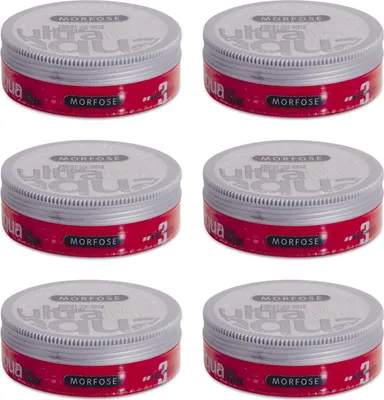 Produktbild von Ultra Aqua Gelwax / Rot / Erdbeerduft 6x175 ml