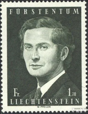 Produktbild von Briefmarken Liechtenstein 1974 Mi 615 (kompl.Ausg.) postfrisch Erbprinz