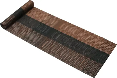 Produktbild von PVC Tischläufer Bambus Abwaschbar rutschfest Tischläufer 180CM Hitzebeständig Vinyl Tischläufer