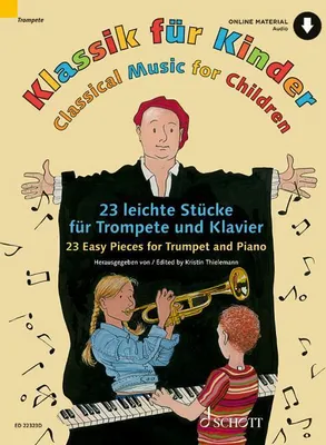 Produktbild von Klassik für Kinder. 23 leichte Stücke für Trompete und Klavier