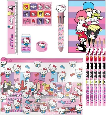 Produktbild von Cerda Group Hello Kitty Schreinset Rosa Rosa One Size