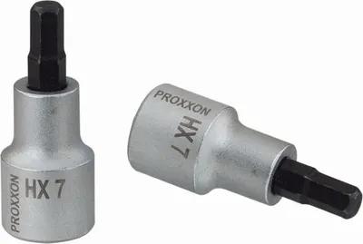 Produktbild von Proxxon 1/2 Innensechskanteinsatz, 6 mm, 55 mm, 23477