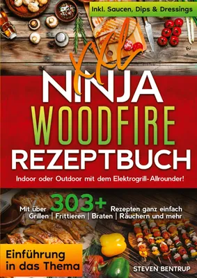 Produktbild von XXL Ninja Woodfire Rezeptbuch