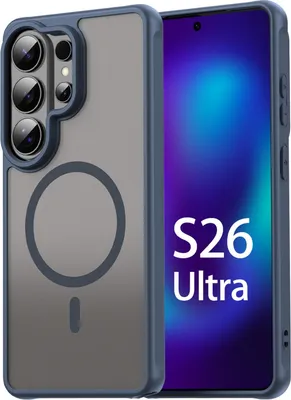 Produktbild von Handyhülle für Samsung Galaxy S26 Ultra Magnet Case Schutzhülle Kratzfest in Blau