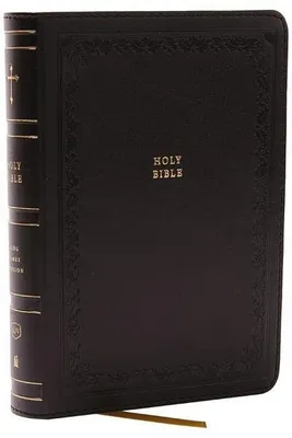Produktbild von KJV Holy Bible: Compact with 43,000 Cross References, Black Leathersoft, Red Letter, Comfort Print: King James Version