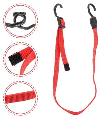 Produktbild von Elastisches Bungee-Seil mit Haken für Gepäck und Ladungssicherung